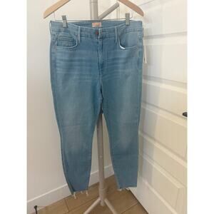 Mother The‎ Looker Ankle Fray Jeans Hold My Hand Size 32
